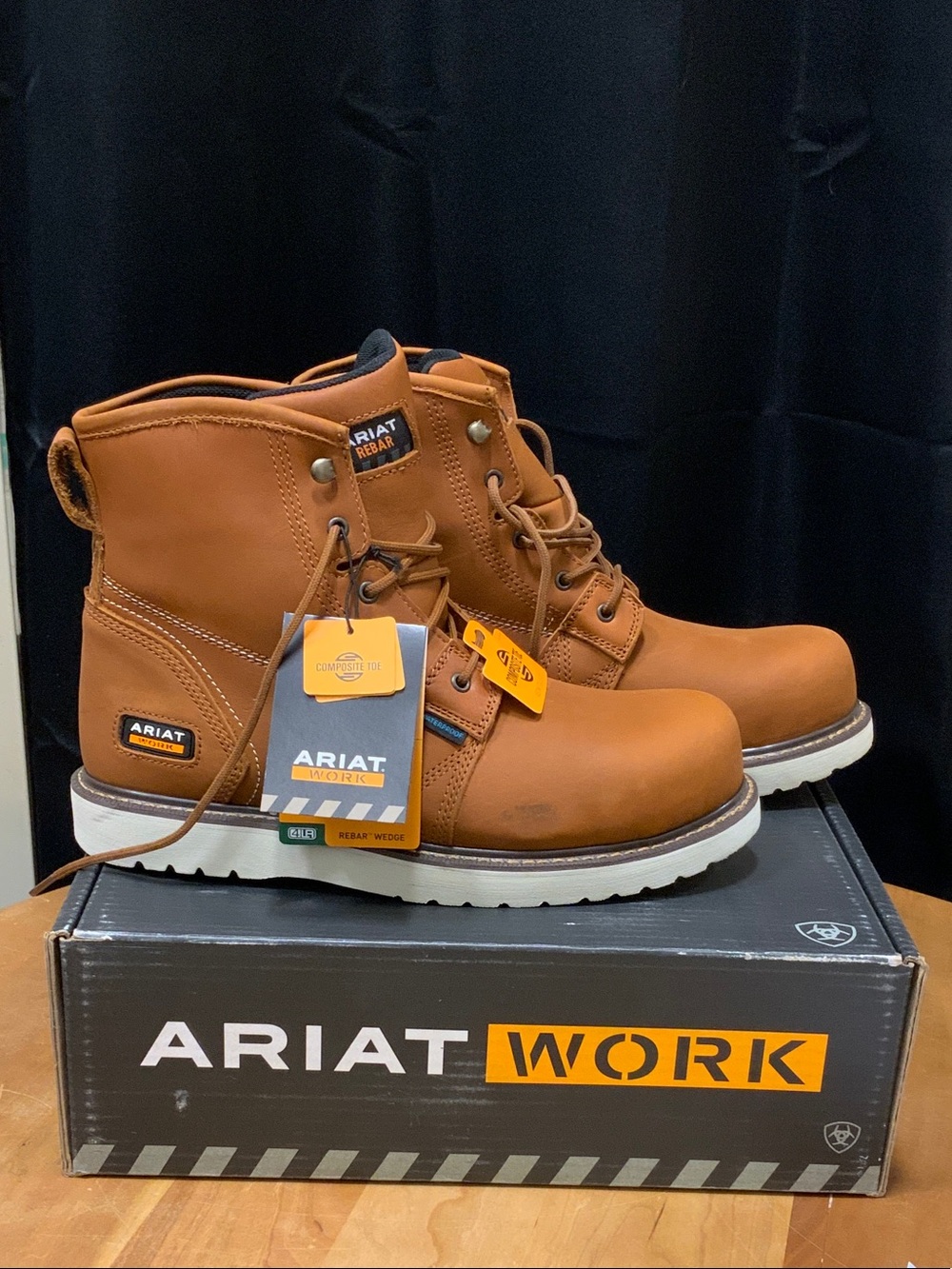 Ariat Rebar Wedge 6” H2O Comp Toe